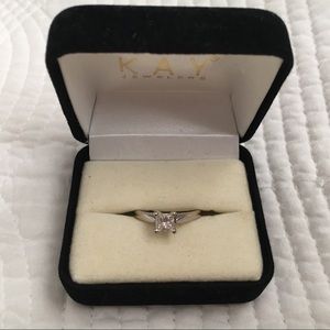 Kay's Princess Cut Diamond Ring Set